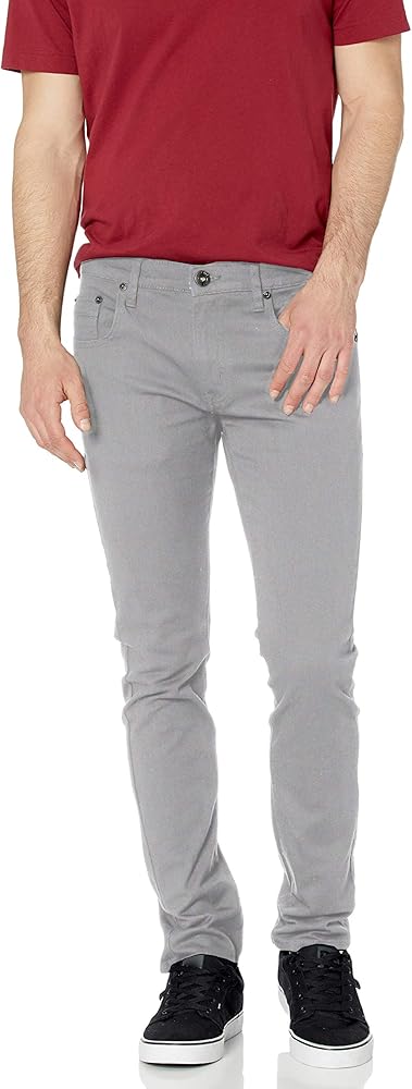 WT02 Men's Basic Color Twill Stretch Span Pants