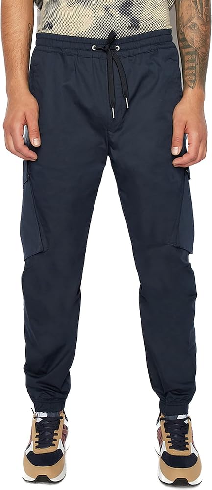 Emporio Armani Men's Utility Pocket Woven Jogger Pant