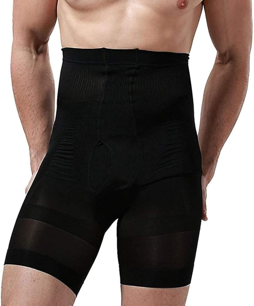 Tummy Control Shorts High Waisted Tummy Control Body Shaper Compression Shapewear for Men Belly Girdle Underwear