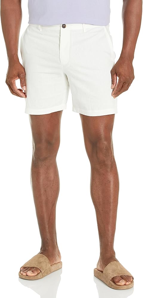 Club Monaco Men's Baxter Texture 6.75" Shorts