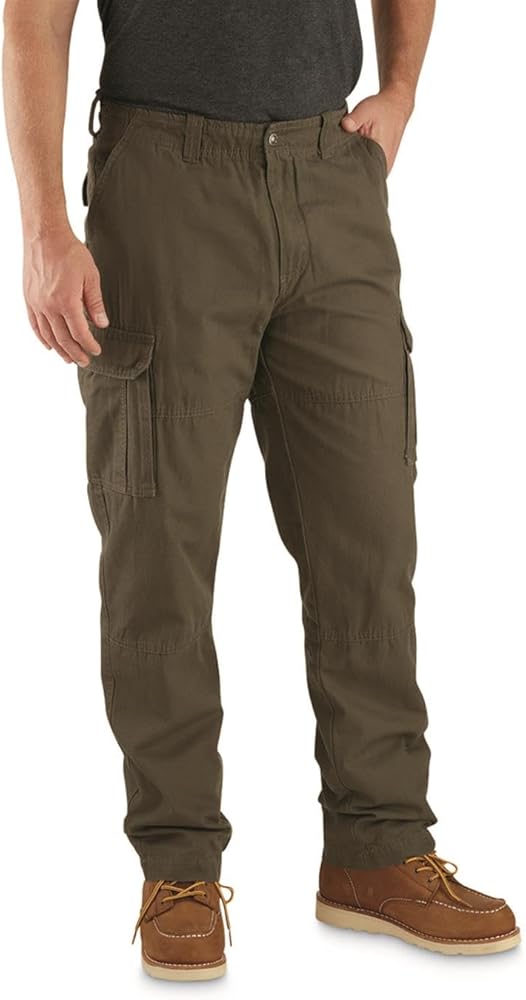 Guide Gear Outdoor 2.0 Flannel-Lined Cotton Cargo Pants