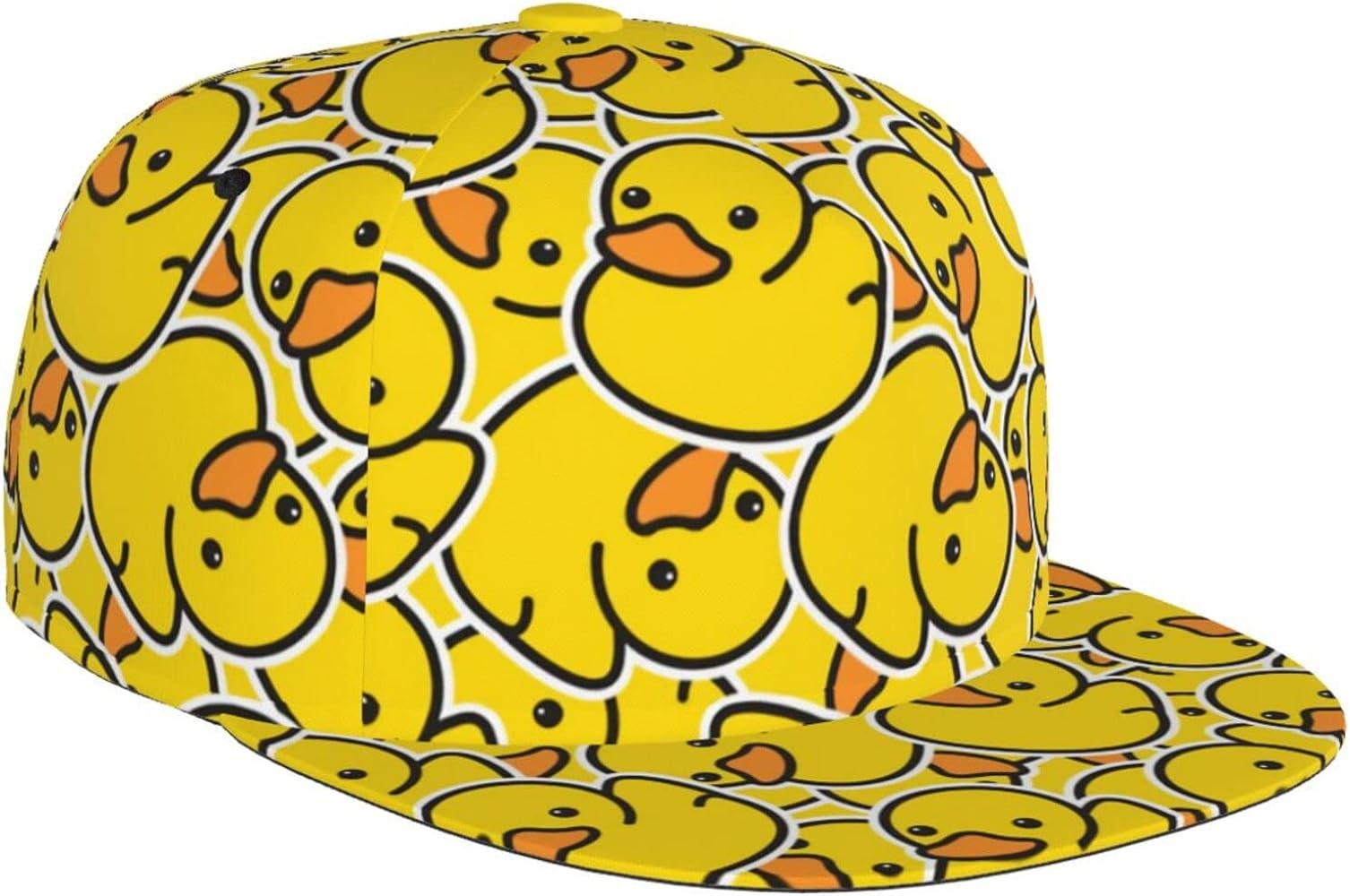 Cute Duck Print Baseball Cap Adjustable Unisex Cute Duck Baseball Hat Cute Duck Print Hat for Men and Women Teens