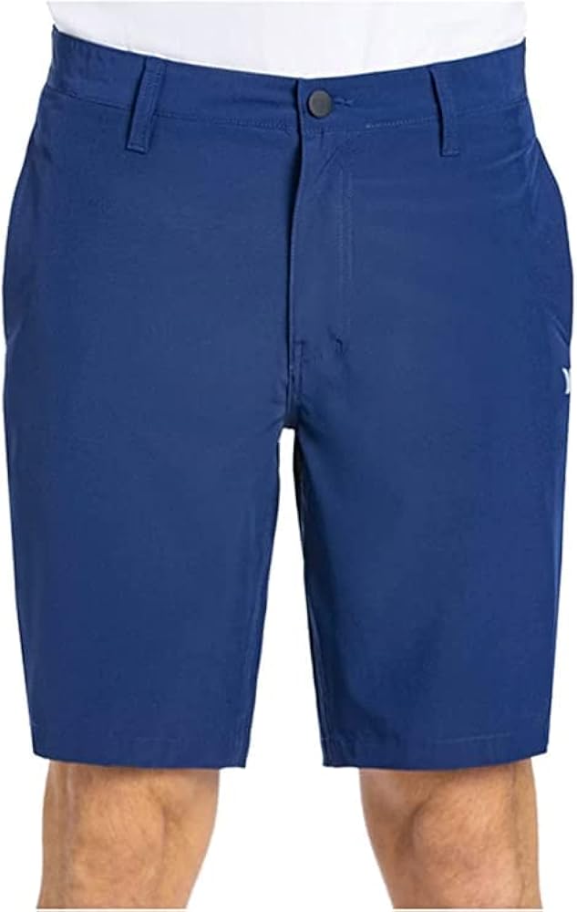 Hurley Men's Phantom Fabric Hybrid Stretch 20" Short, Midnight Navy, 30