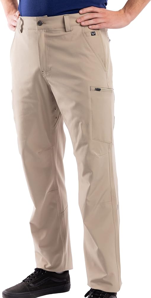 SCOTTeVEST Action Adventure Pant for Men - 17 Hidden Pockets - Water Repellent for Travel & More