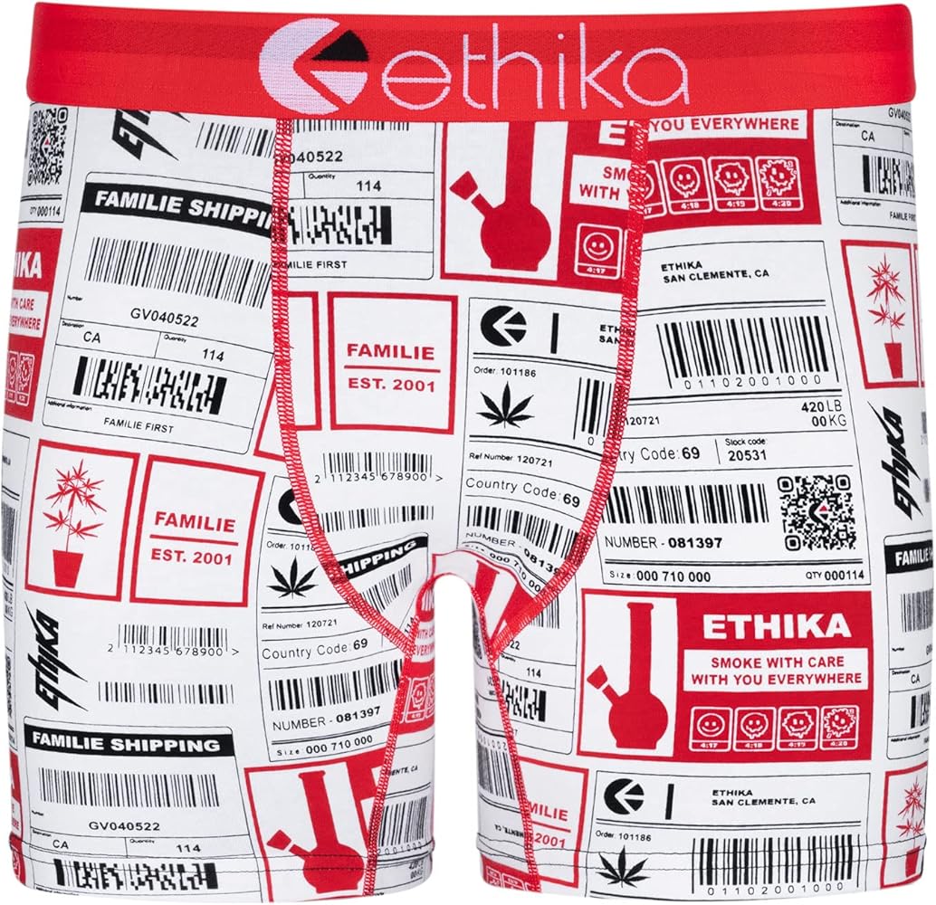 Ethika Mens MID Boxer Brief | Next Day Kush