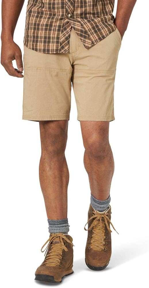 ATG by Wrangler Men's Side Pocket Utility Short, Travertine, 42