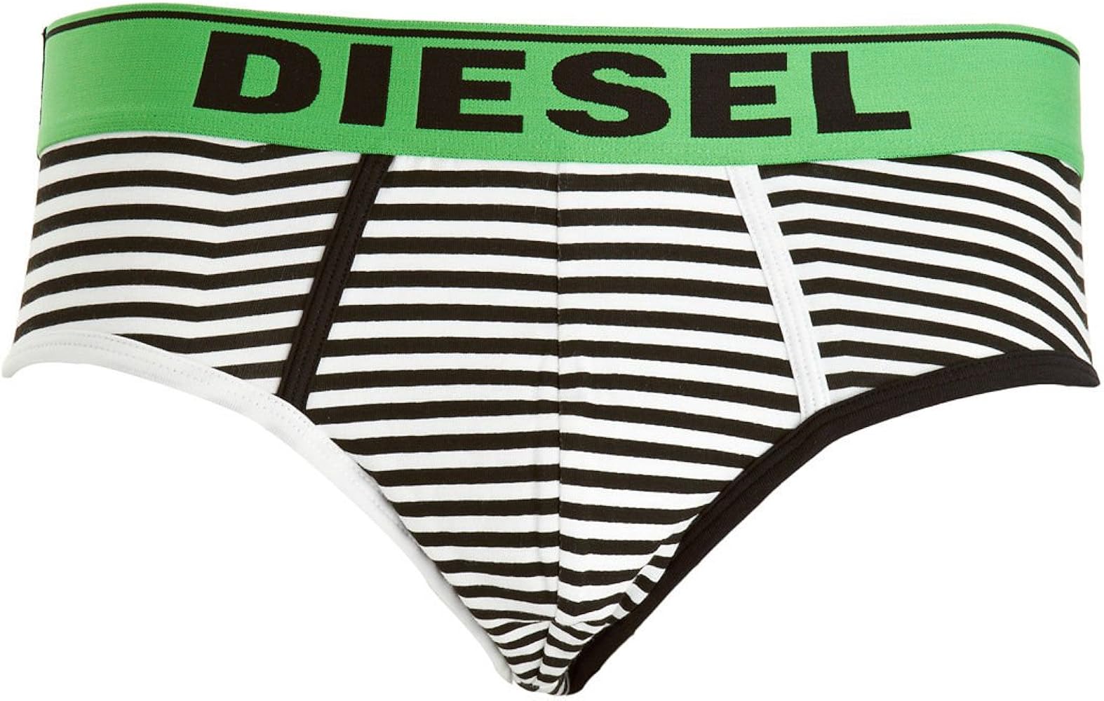 Diesel Men's Rico Black and White Razzle Dazzle