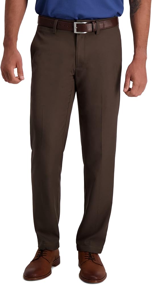 HAGGAR mens Cool 18 Pro Heather Pant