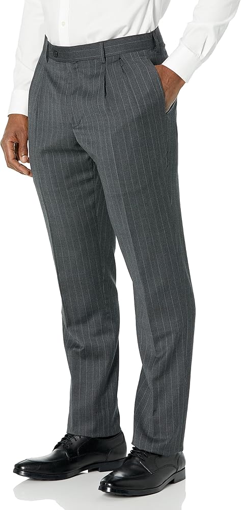 Palm Beach Men's High Twist Wool Suit Separate Double Reverse Pleats Pants