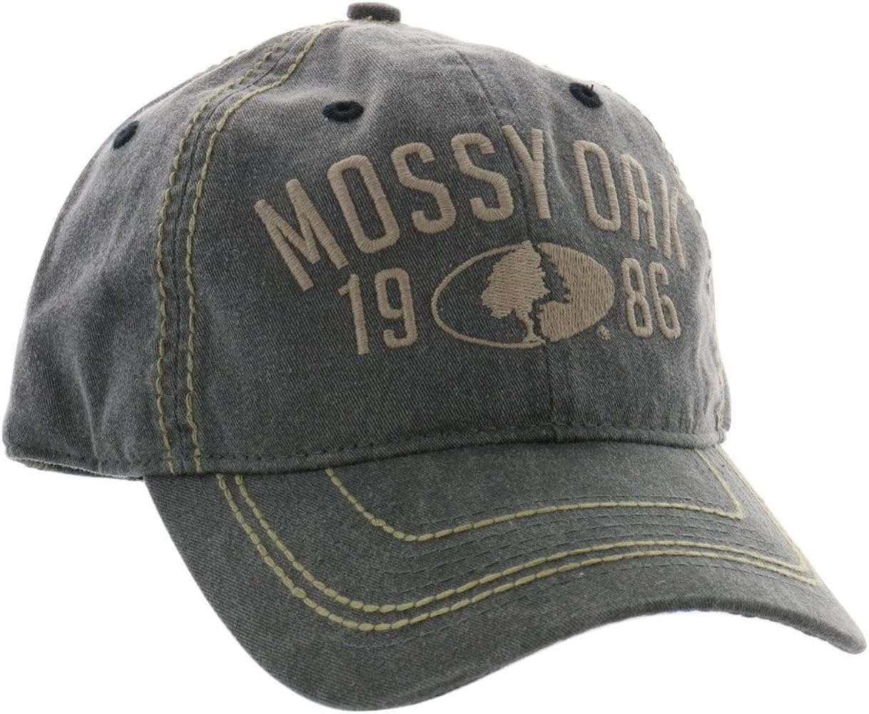 Outdoor Cap Men's Standard Mossy Oak Soft Gray Casual Cap, One Size