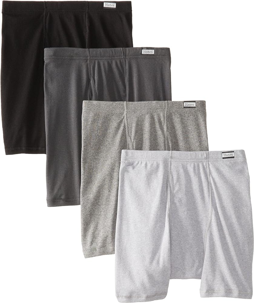 Hanes Mens 4-Pack Freshiq Boxer With Comfortflex Waistband Brief