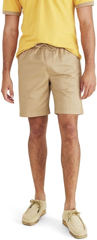 Dockers Men's Ultimate Straight Fit 7.5" Pull on Shorts with Supreme Flex