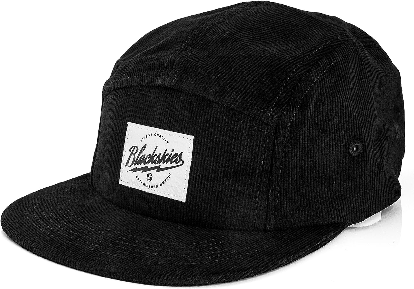 Blackskies 5-Panel Camp Cap Women Men's Baseball Cap Hat Surfer Skater Trucker Snapback Strapback