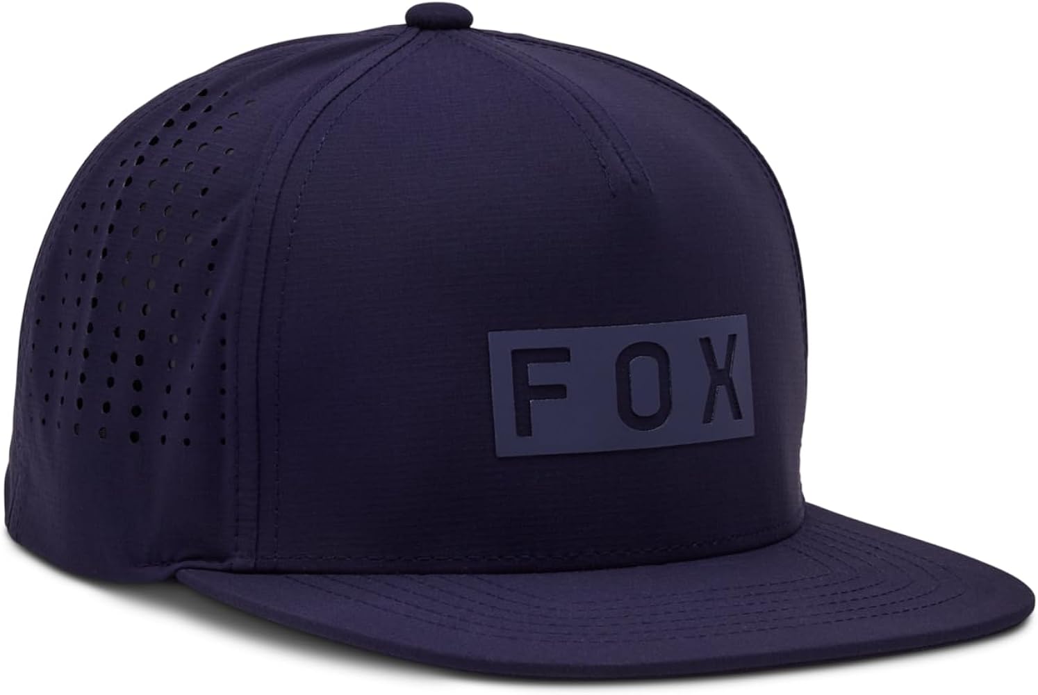 Fox Racing Men's Standard Wordmark Tech Snapback Hat, Midnight