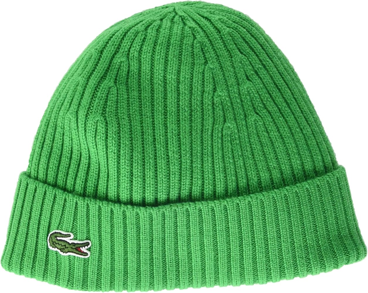 Lacoste Men's Ribbed Wool Beanie