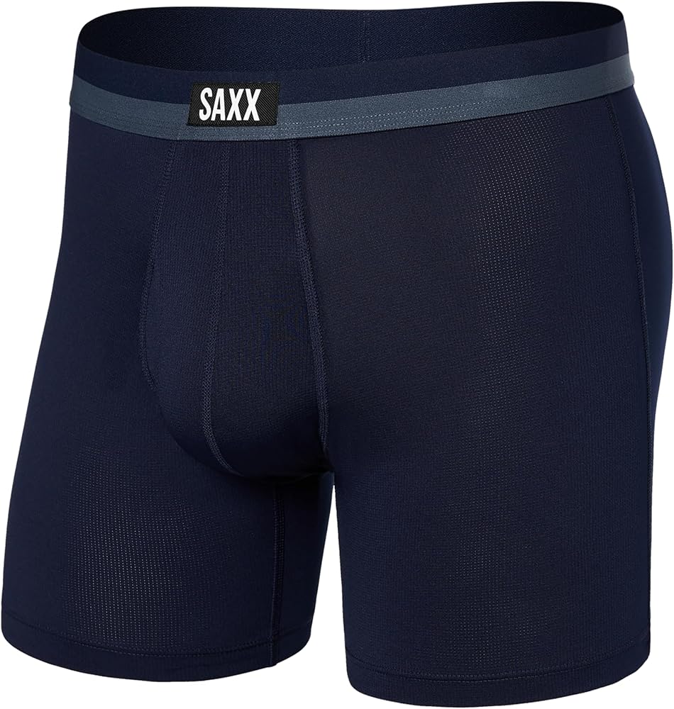 SAXX Men's Underwear - Sport Mesh Boxer Brief Fly with Built-in Pouch Support - Underwear for Men, Fall