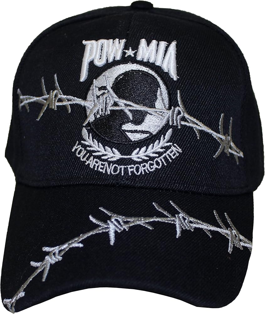 POW MIA Barbwire Cap