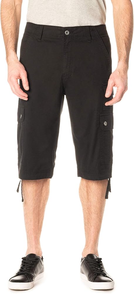 Men's Below The Knee Messenger Cargo Shorts