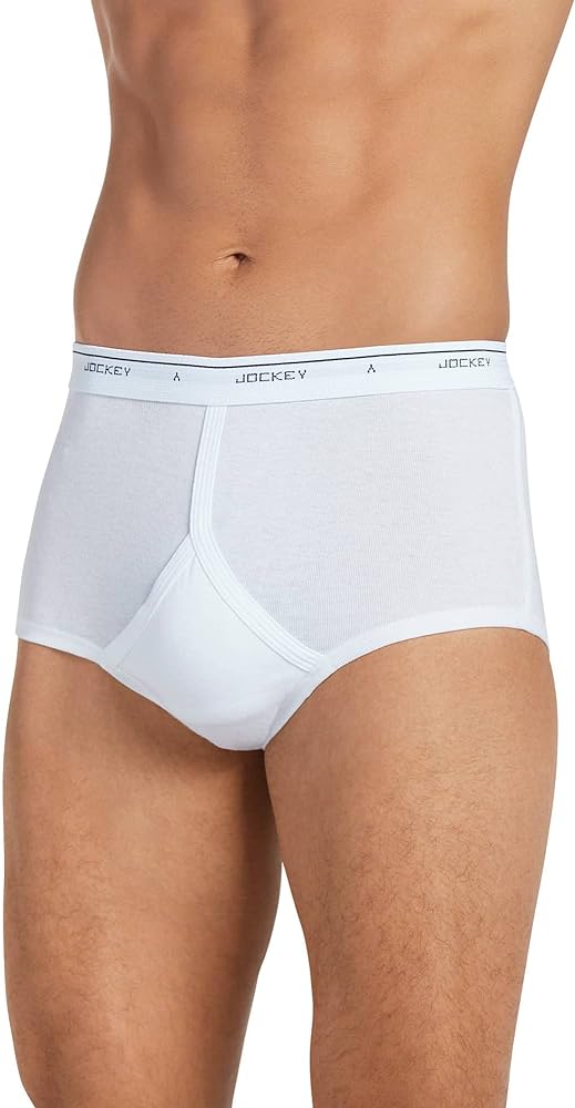 Jockey Men's Underwear Big Man Classic Brief - 6 Pack