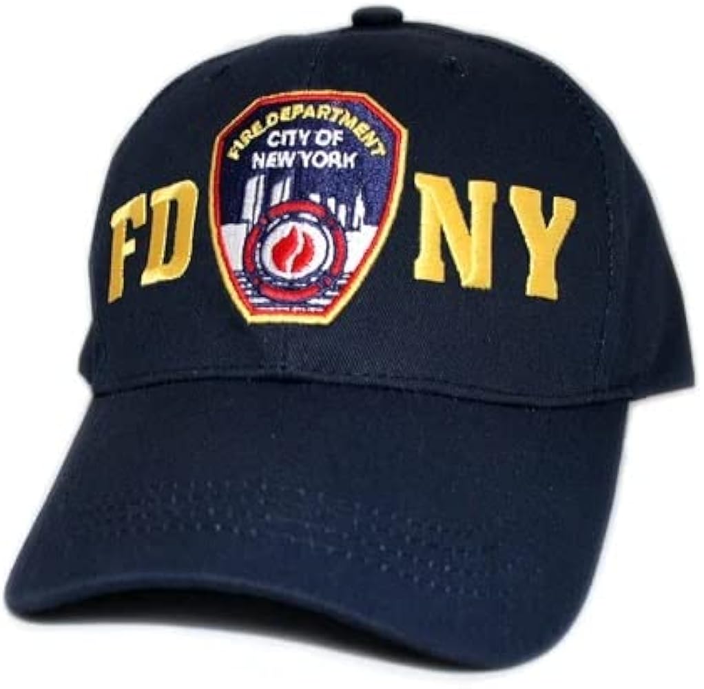 FDNY Baseball Cap Hat Officially Licensed by The New York City Fire Department