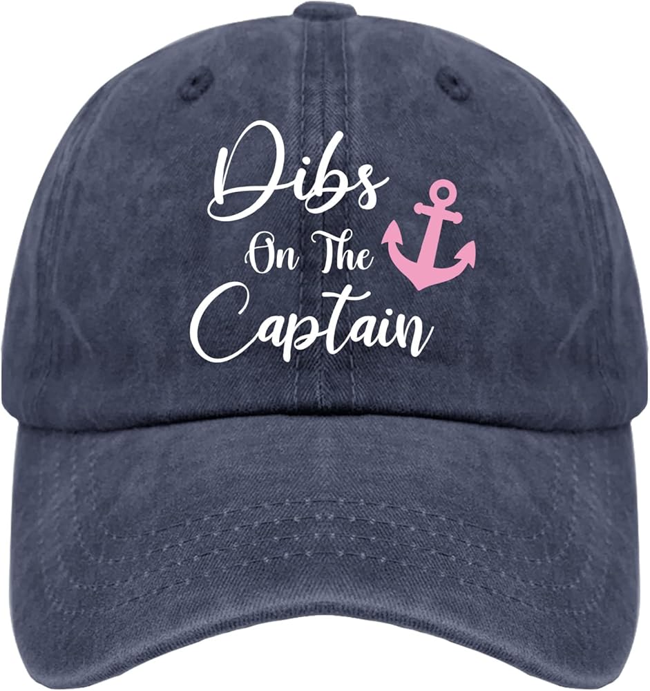 Captain Dad Hat dibs on The Captain Baseball Caps, Vintage Baseball Caps for Men