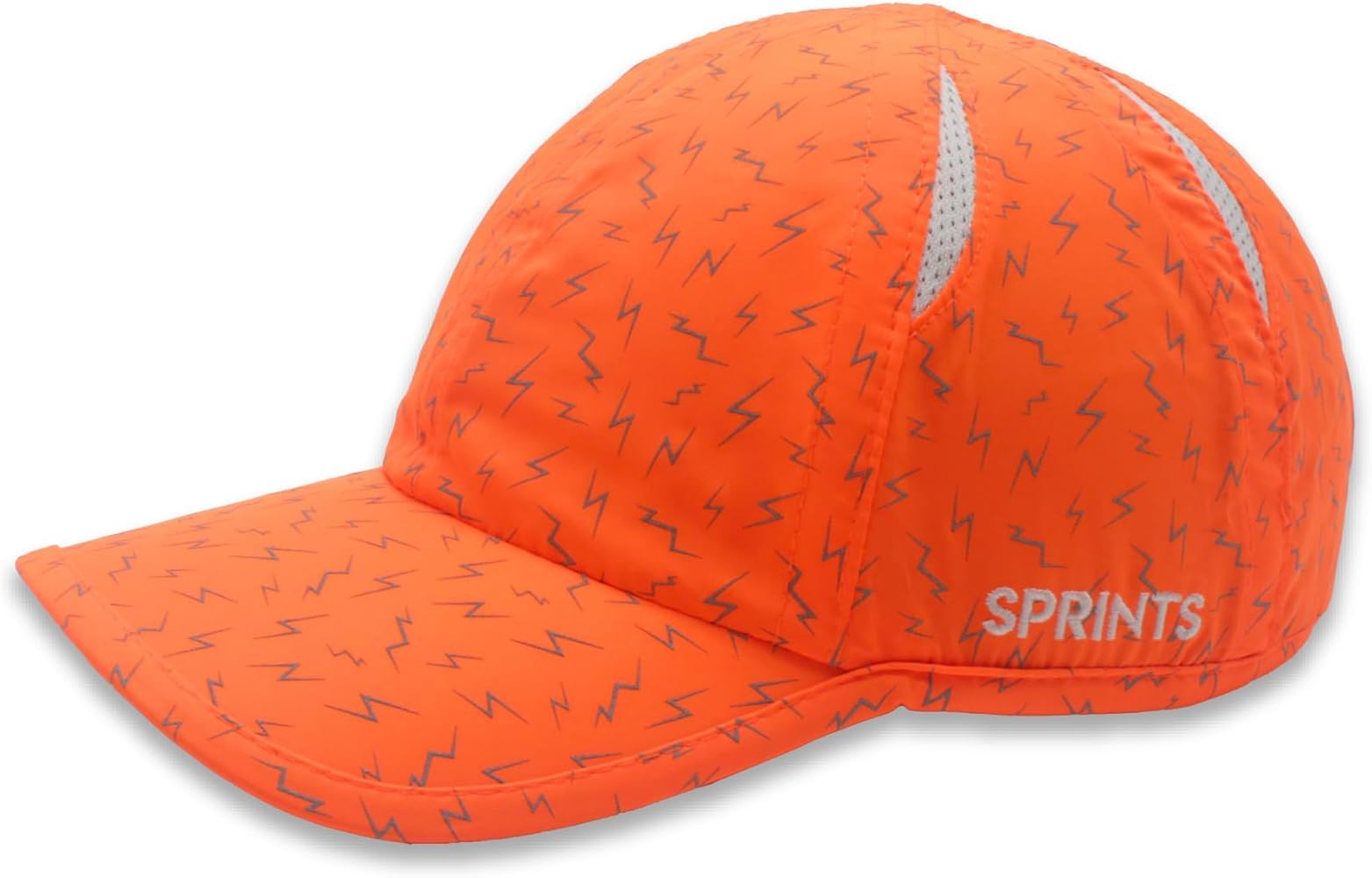 Sprints Race Day Performance Reflective Running Cap | The Lightweight, Quick Dry, Sport Hat, One Size, Unisex