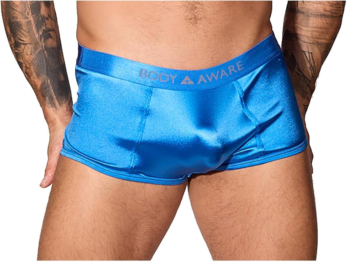 Body Aware Shiny Satin Boxers