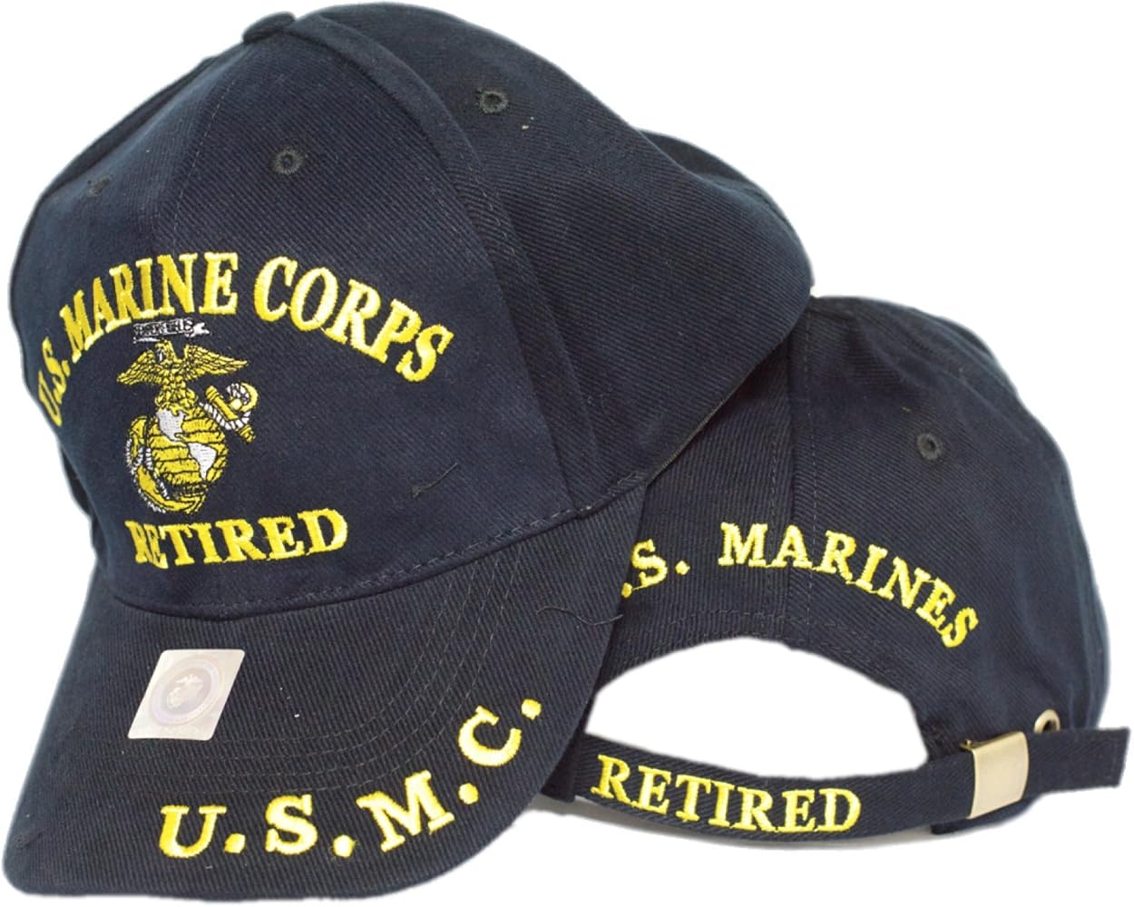 MWS Marines Marine Corps Retired USMC Cap Hat Embroidered 4-07-B