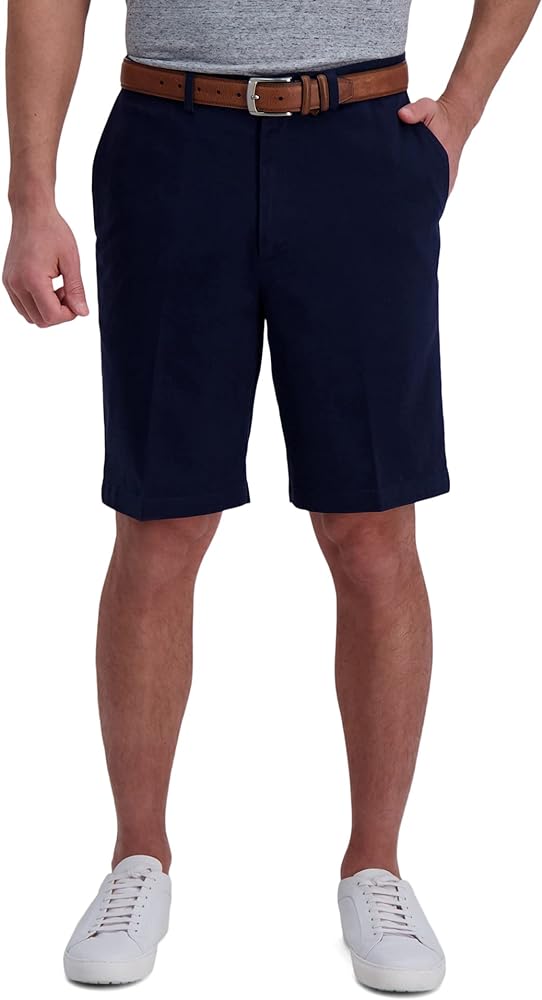 HAGGAR Mens Straight Fit Woven Short