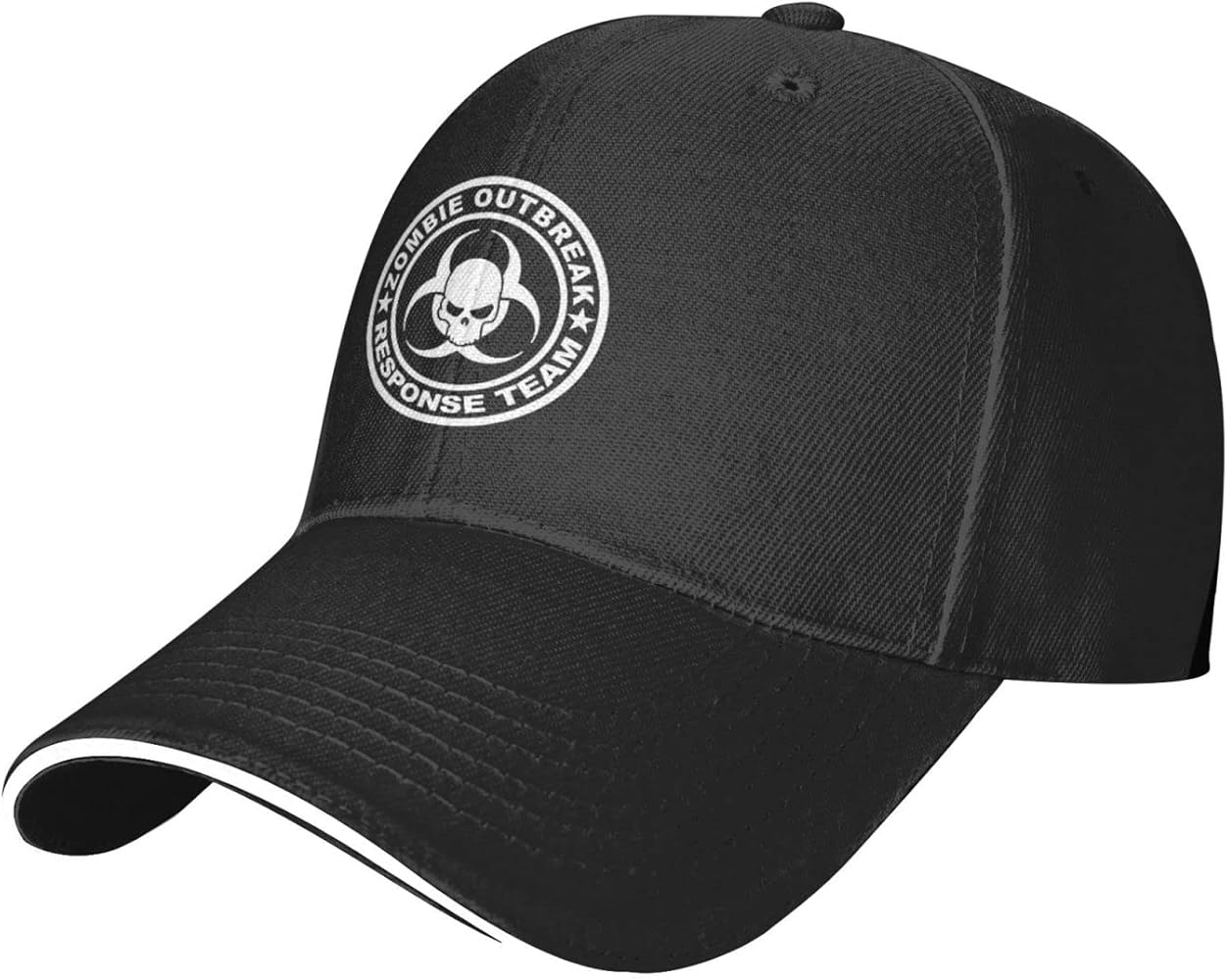 Zombie_Outbreak_Response Hats 3D Printing Sandwich Cap Unsiex Adjustable Fashion Outdoors Caps