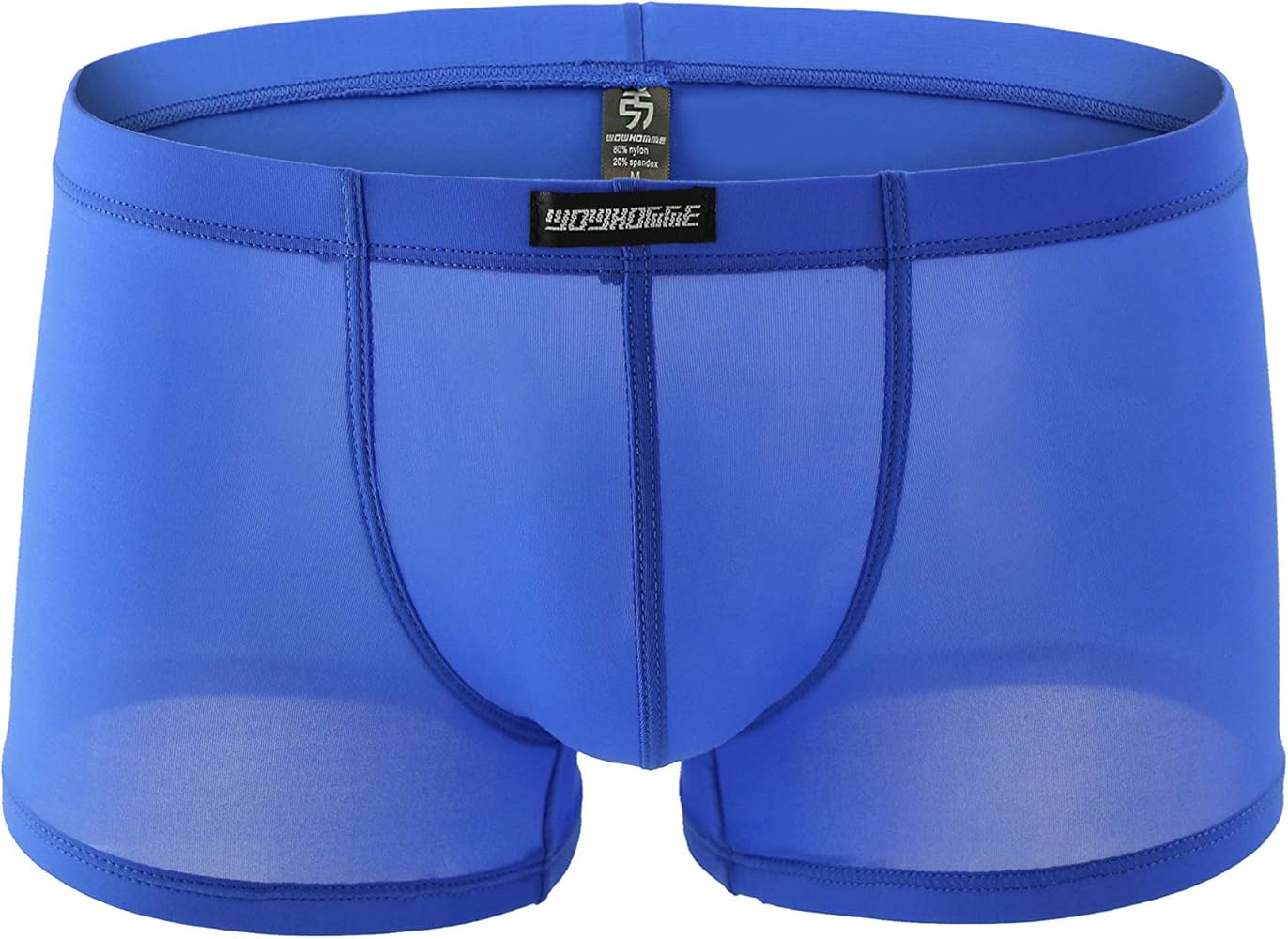 Mens Nylon Soft Boxer Briefs Underwear #Wh42