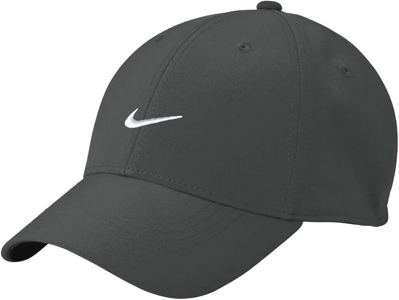 Nike Dri-FIT Structured Club Cap Snapback Adjustable Hat (US, Alpha, Large, X-Large, Gray)