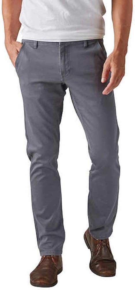 Weatherproof Vintage Men's Flex Utility Stretch Twill Straight Fit Pant