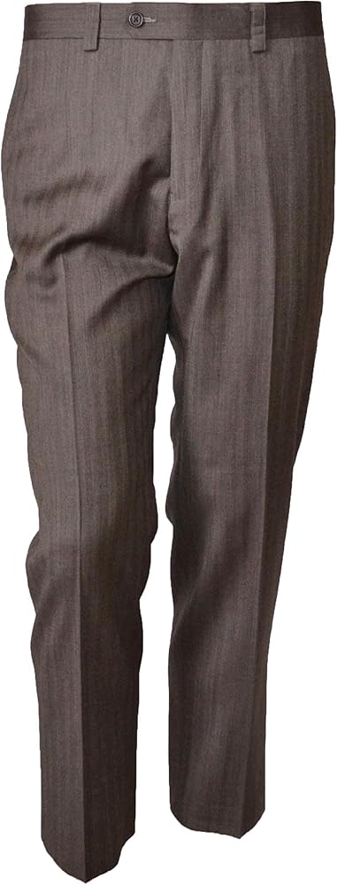 Lauren Men's Wool Flat Front Dress Pants