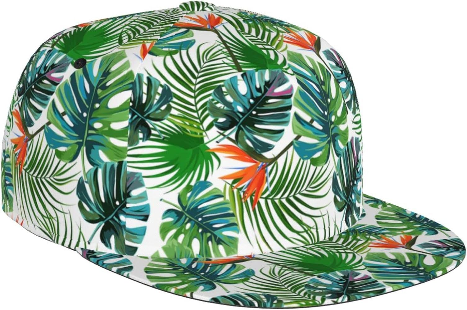 Hawaii Tropical Flower Baseball Cap Hats Adjustable Trucker Hat Outdoor Sun Cap for Men Women Dad Hat