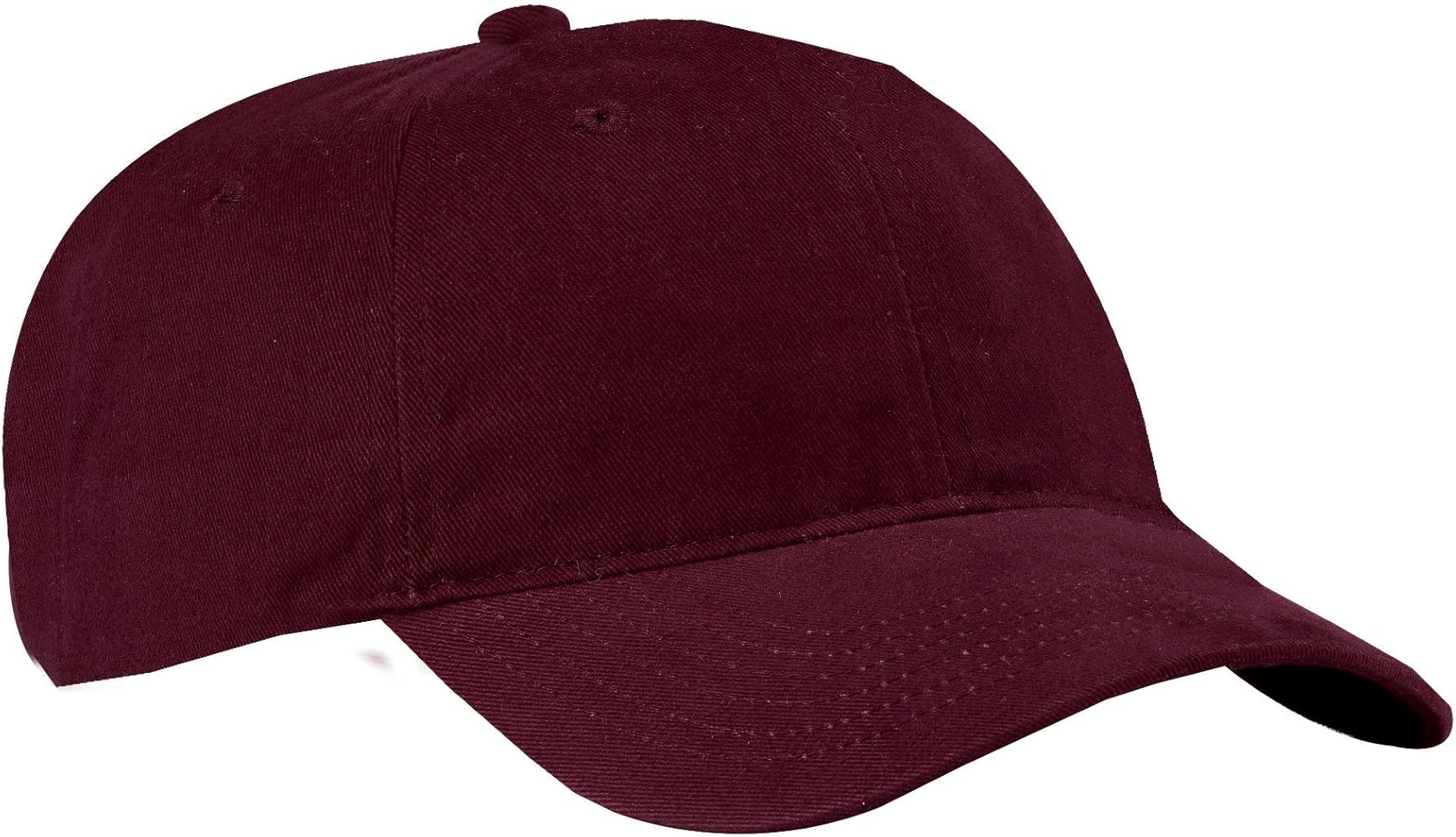 Port & Company - Brushed Twill Low Profile Cap OSFA Maroon