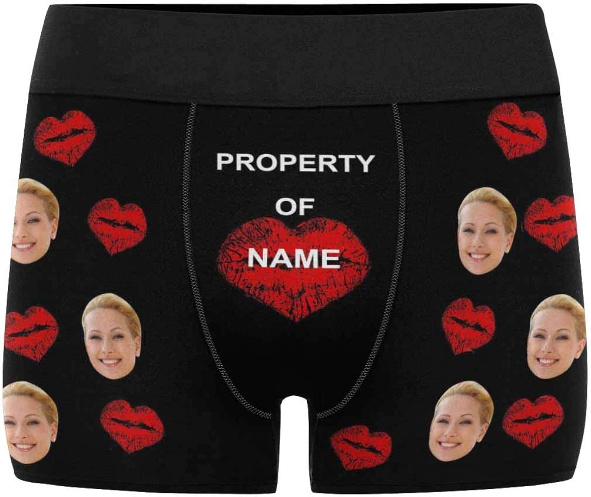 Custom Face Boxers Personalized Face Boxer for Men