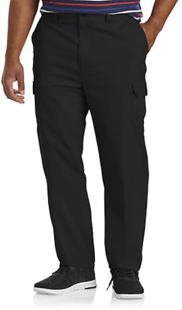 Harbor Bay by DXL Men's Big and Tall Continuous Comfort Cargo Pants