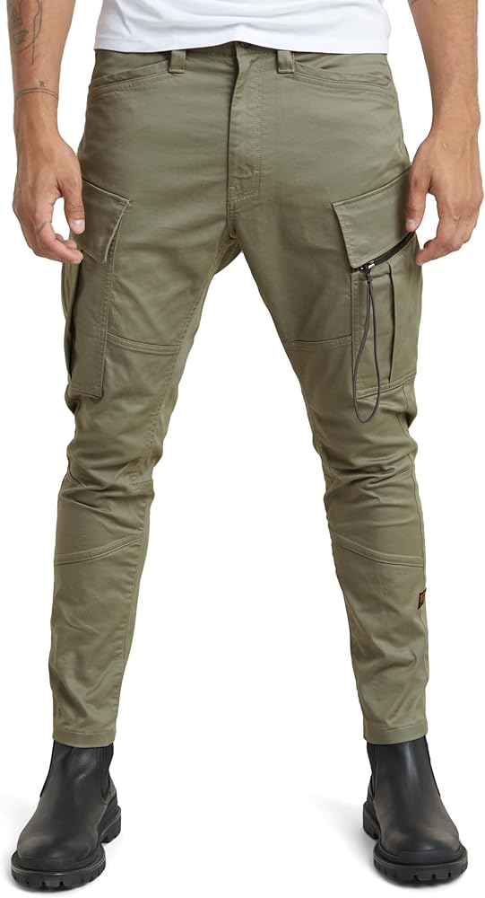 G-STAR RAW Men's Zip Pocket 3D Skinny Cargo Pants