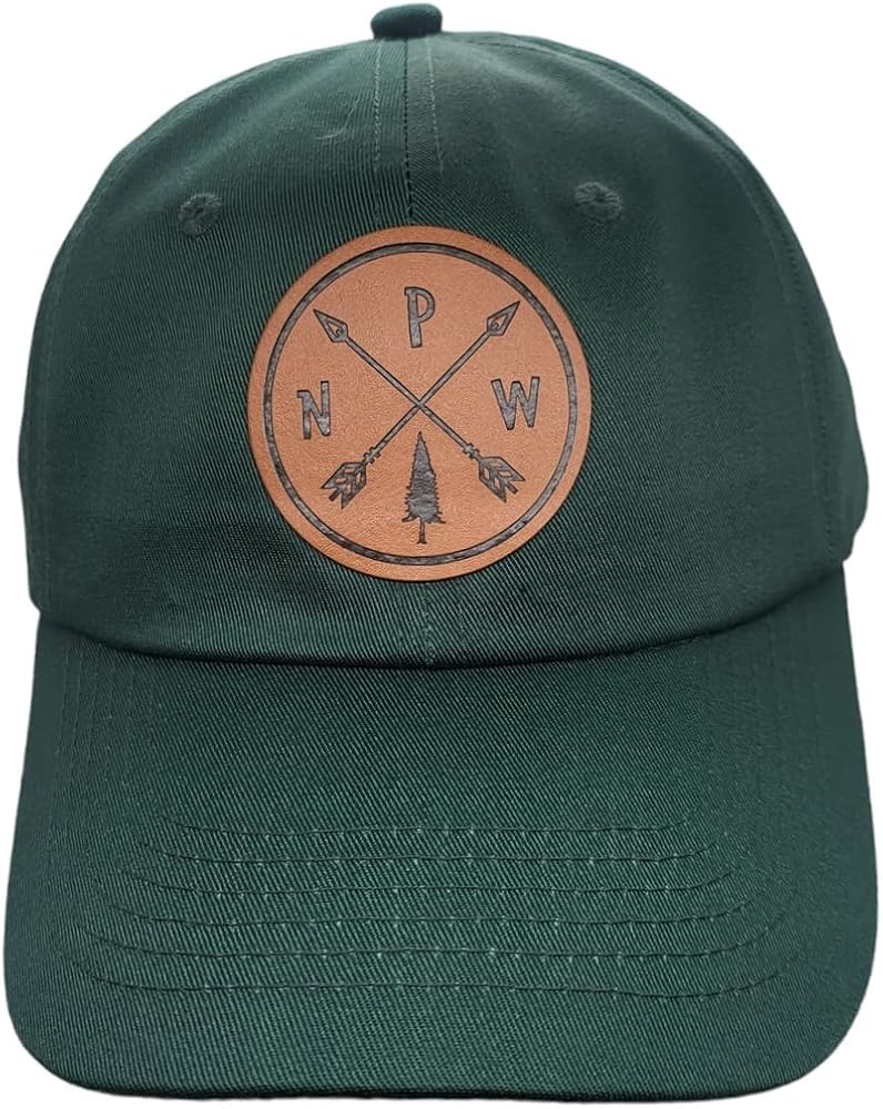 PNW Arrows Hat with Pacific Northwest Leather Patch