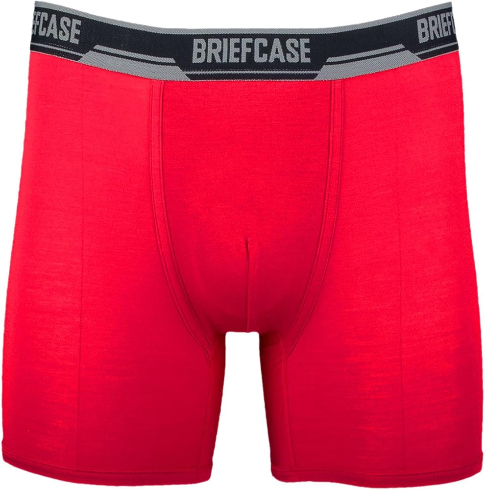 Briefcace Men's Secure Single Boxer Brief, XX-Large