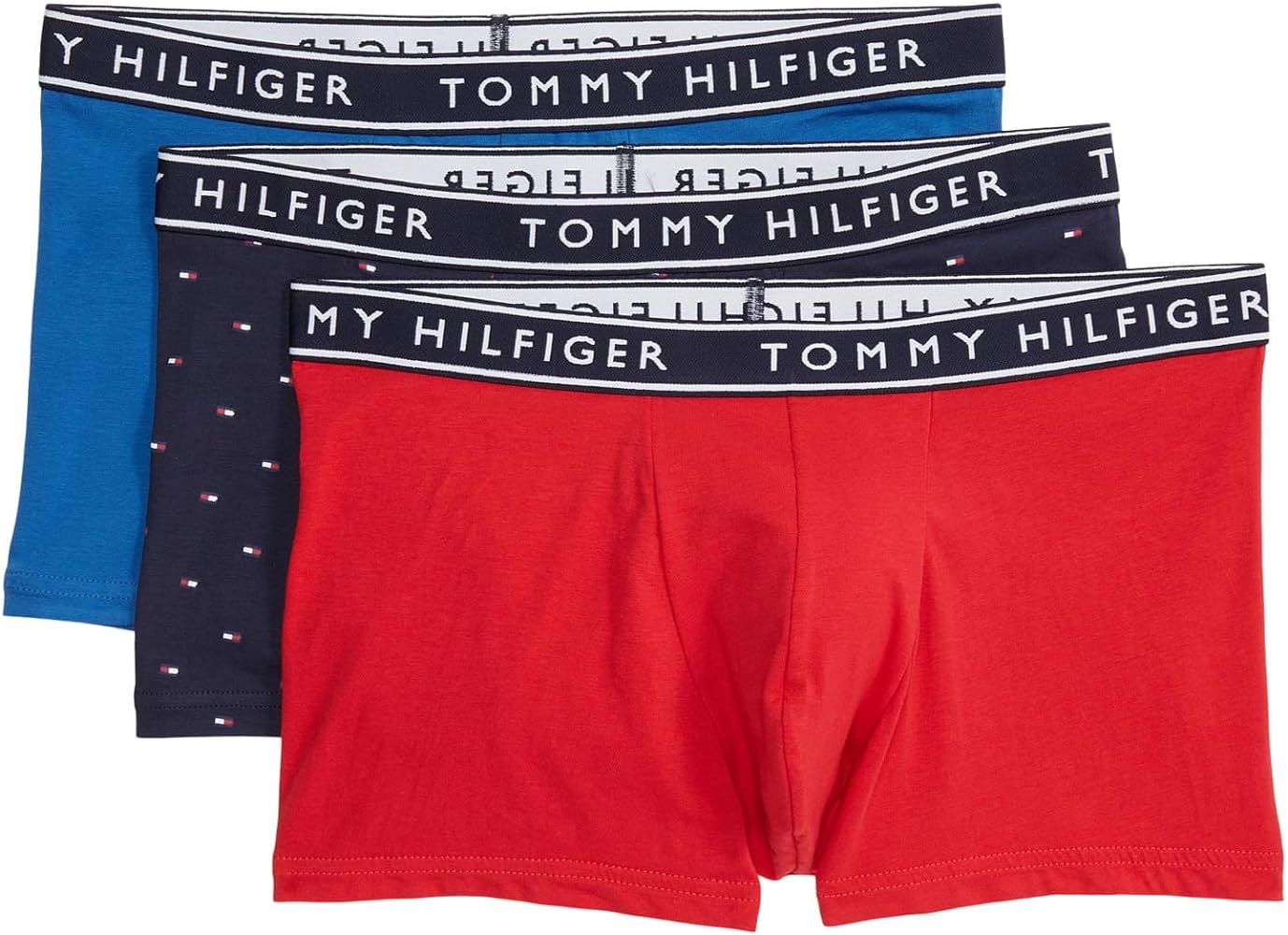 Tommy Hilfiger Men's Cotton Stretch Trunks 3-pack