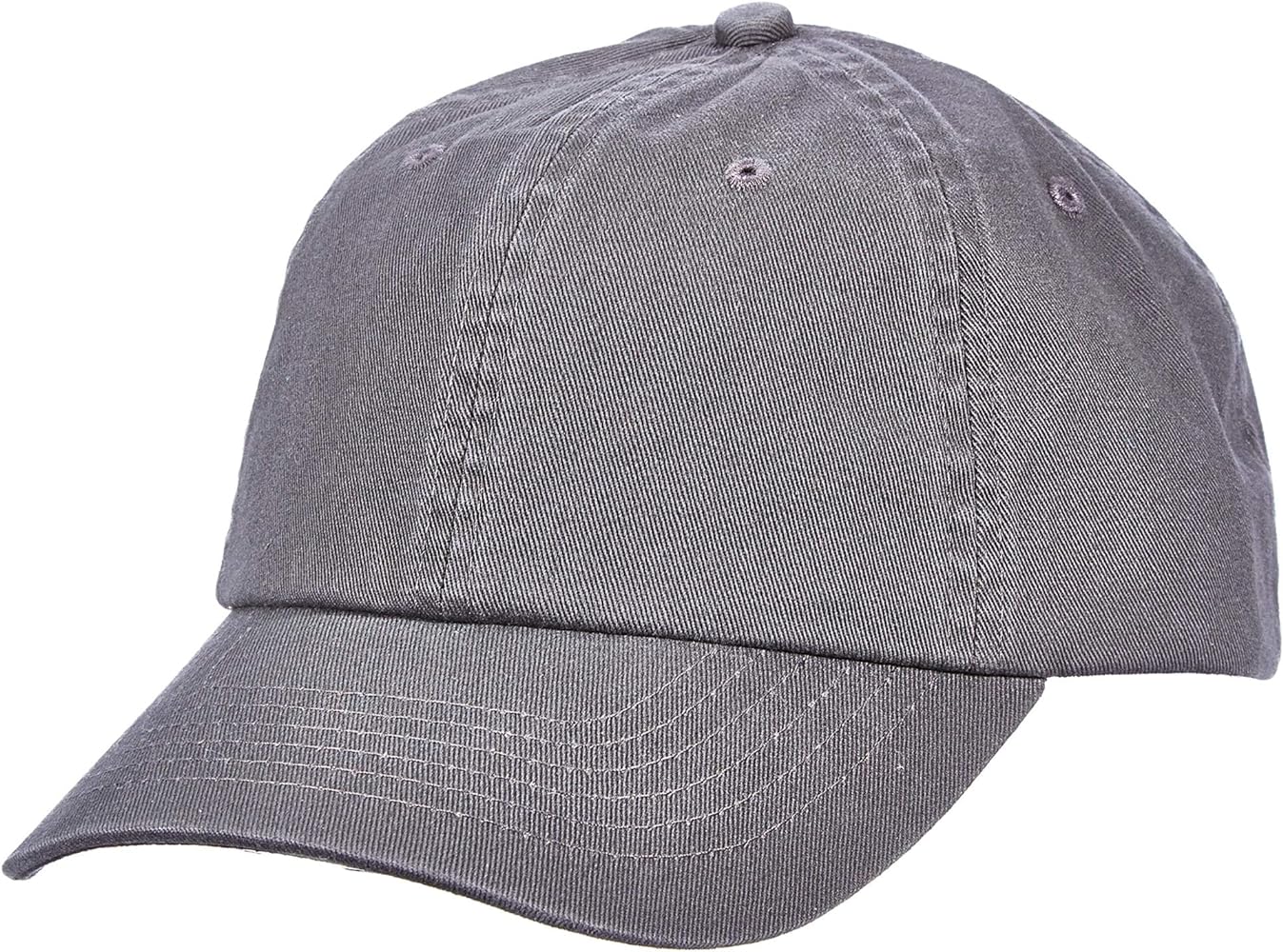 Dorfman Hat Co. Twill Cap for Men and Women with Pre Curved Brim