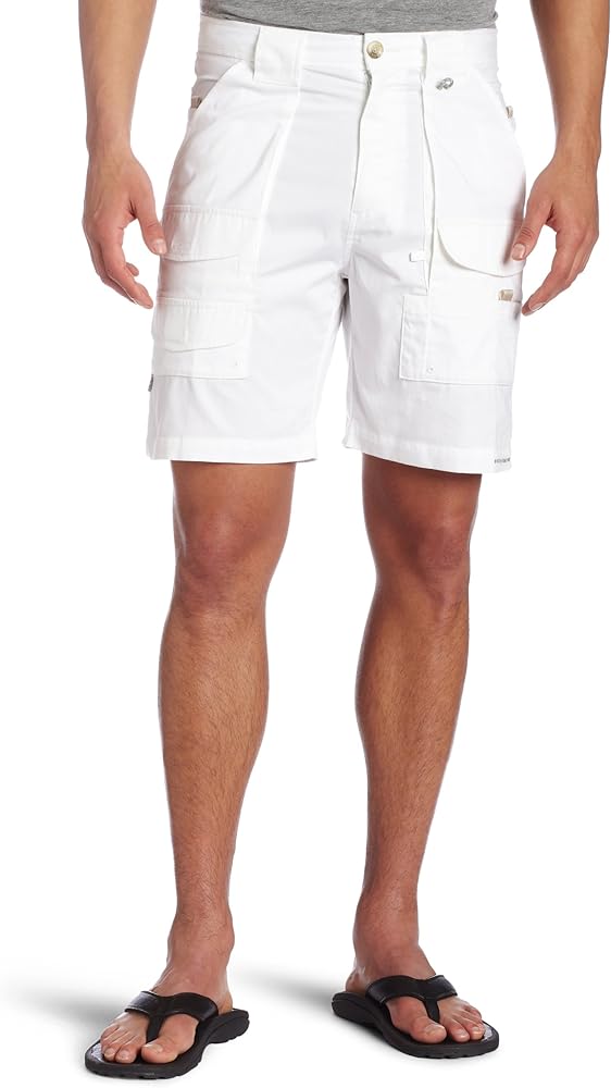 Columbia Men's Bonehead Short,White,30-8"