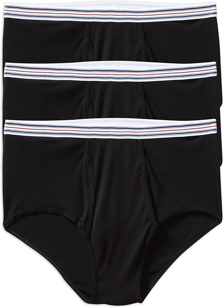 Harbor Bay by DXL Men's Big and Tall 3-pk Color Briefs