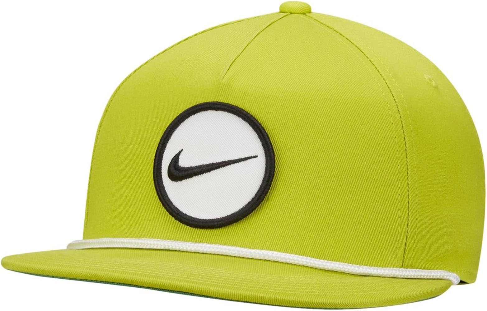 Nike Arobill True Retro 72 Golf Cap One Size (Bright Cactus/White/Black)