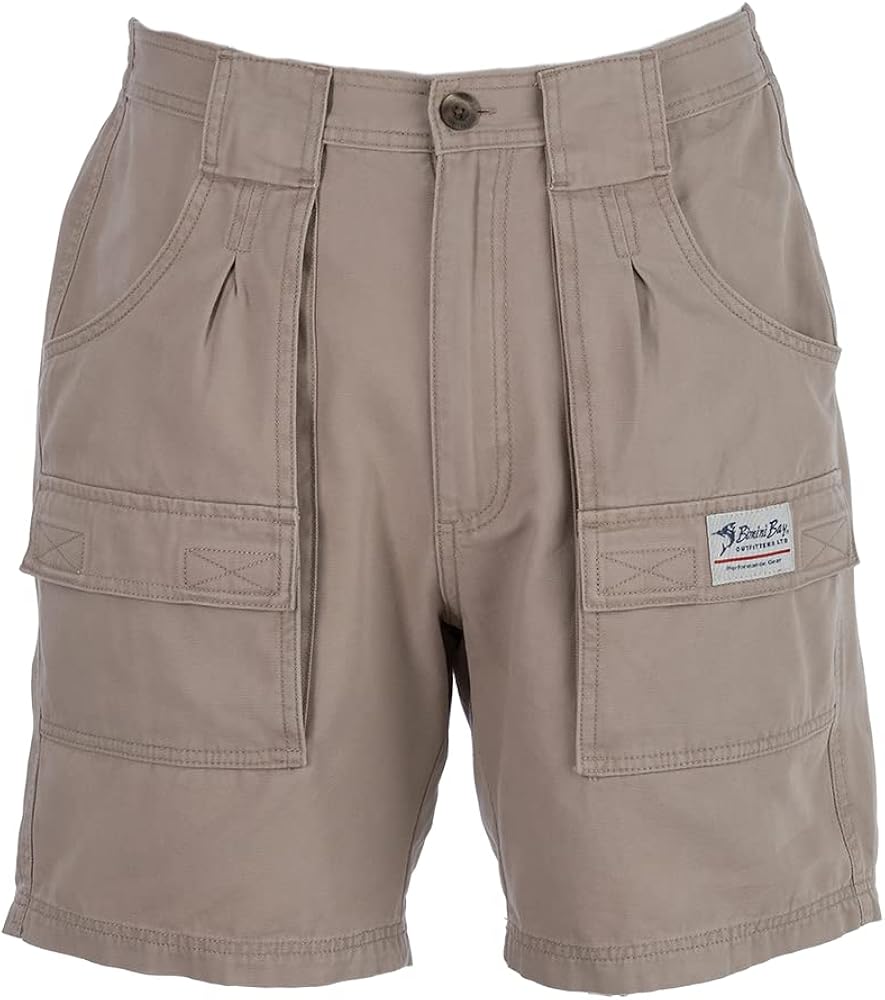 Bimini Bay Outfitters LTD Outback Hiker Men's Cotton Cargo Fishing Short