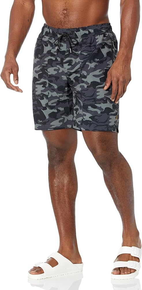 Quiksilver Men's Scout Zipper Print 19 Amphibian Short