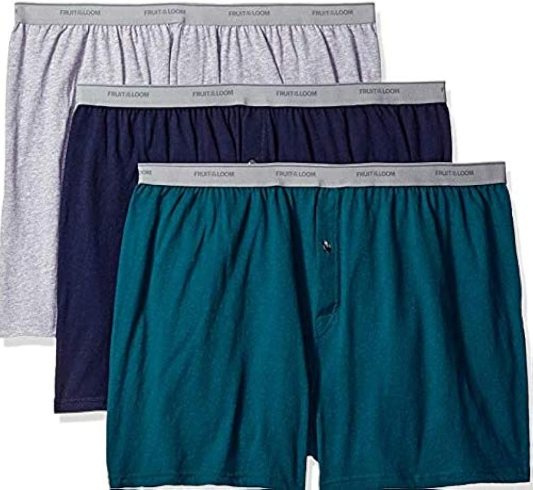 Fruit of the Loom Men's Big Man Knit Boxers