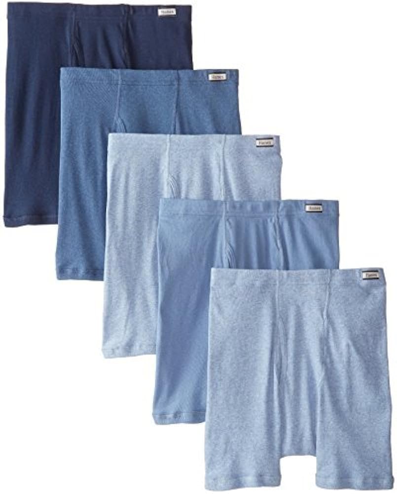 Hanes Men's Boxer Briefs ComfortSoft Waistband 5PK